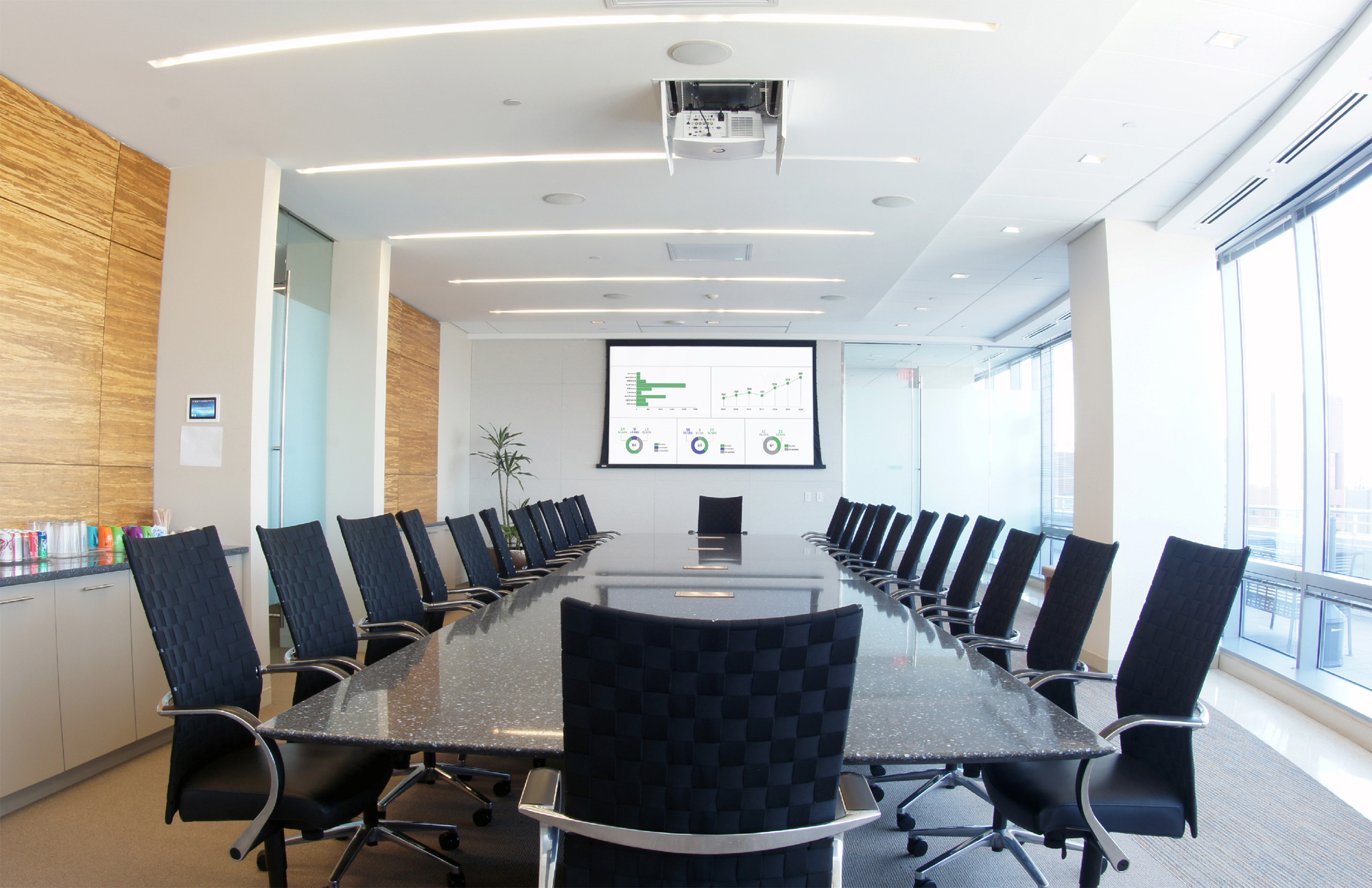 Conference Room Commercial Audio Video Installation